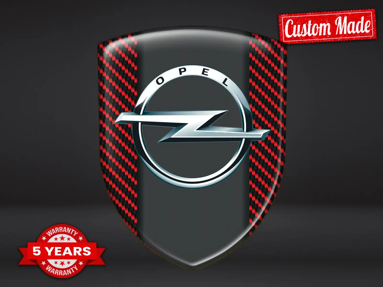 Opel Stampa Adesivi Paraurti Racing Lusso Professionale